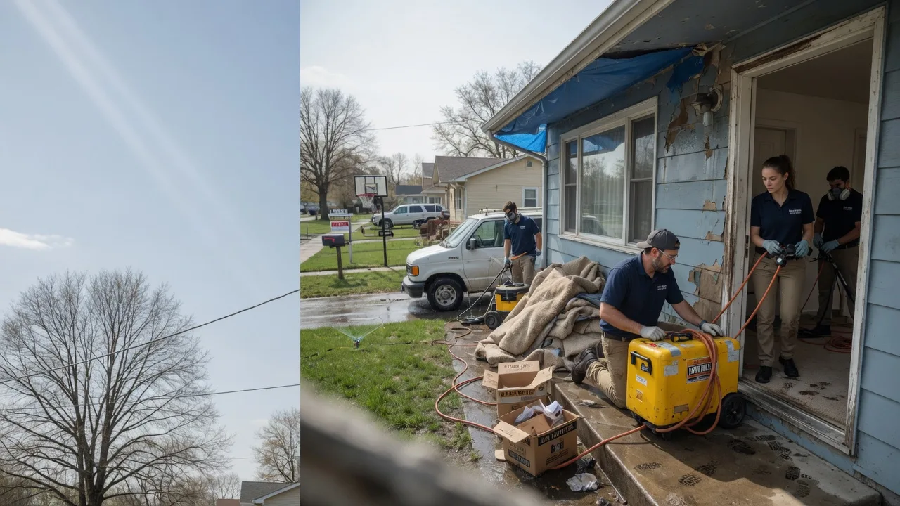 Basement Flood Cleanup in Holley, NY near me